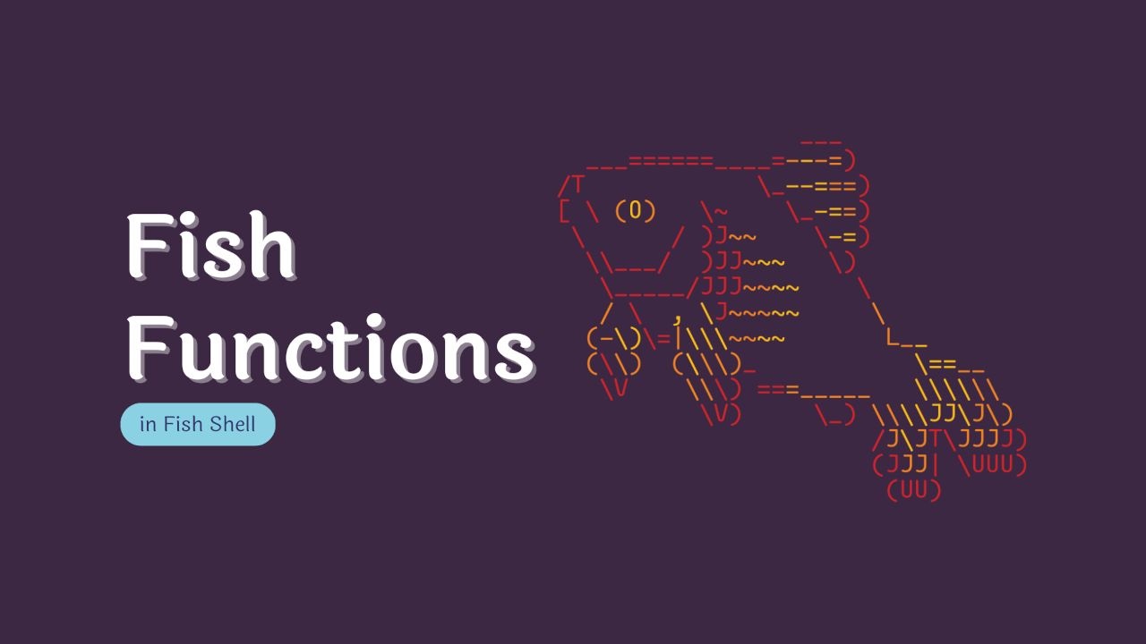 Как управлять командой functions в оболочке Fish в Linux