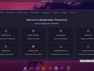 Garuda Linux «Broadwing» выпущен с новой версией Mokka и новым приложением «Добро пожаловать»