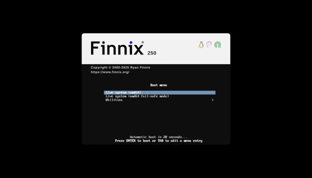 Дистрибутив Finnix Linux для системных администраторов отмечает 25-летие новым релизом