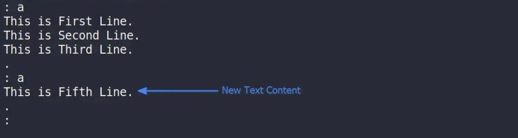 Как использовать ed (Стандартный редактор строк) в Unix / Linux