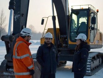 Как взять в аренду экскаватор в Санкт-Петербурге