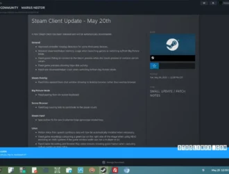 Последнее обновление клиента Steam улучшает запись игр и удалённую игру в Linux