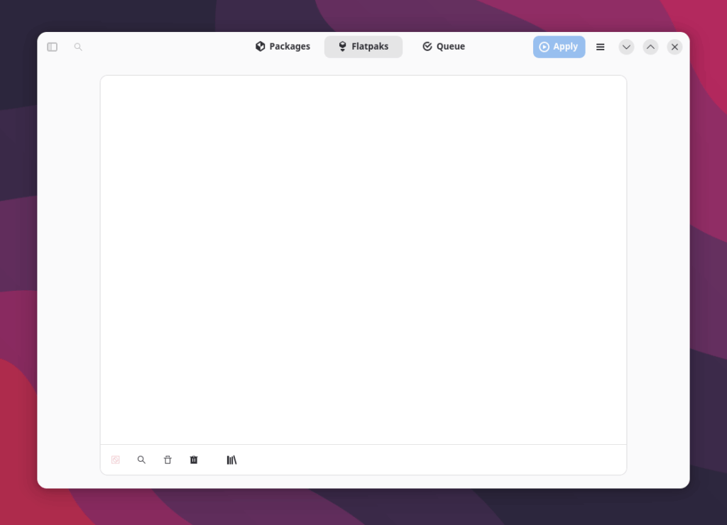 Показать все пакеты в Yumex-ng
