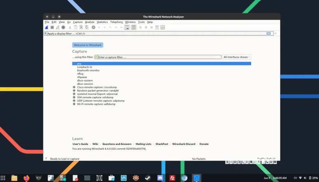 Анализатор сетевых протоколов Wireshark 4.4.7 устраняет уязвимость в системе безопасности и исправляет ошибки