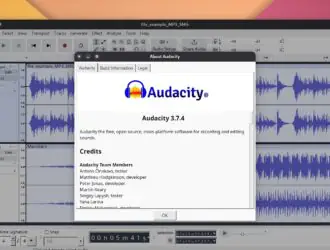 Audacity 3.7.4 улучшает предварительный просмотр эффектов, студийное затухание и рендеринг сигналов