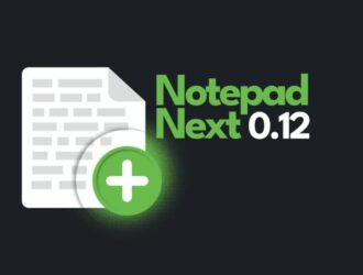 Блокнот Next 0.12 добавляет пользовательские панели инструментов и несколько сочетаний клавиш