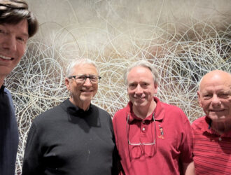 Фотография для истории: Билл Гейтс и Линус Торвальдс впервые вместе