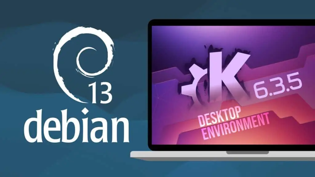 KDE Plasma 6.3.5 дебютирует с Debian 13