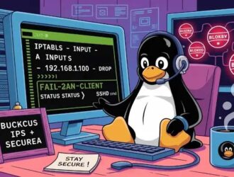 Как создать простой скрипт для блокировки IP-адресов с помощью iptables и Fail2Ban