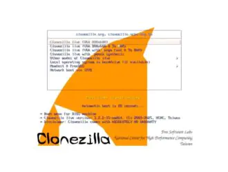 Выпущен инструмент для клонирования/создания образов дисков Clonezilla Live 3.2.2-15 с различными изменениями