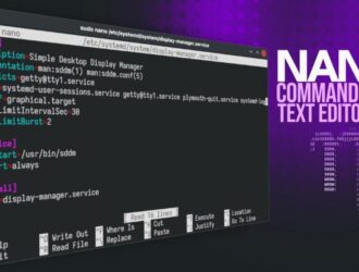 Выпущен текстовый редактор командной строки GNU Nano 8.5м