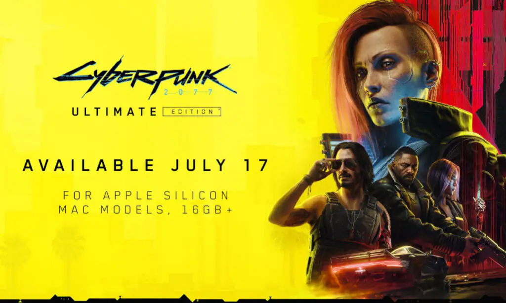 Cyberpunk 2077 наконец-то выходит на Mac со своим окончательным изданием