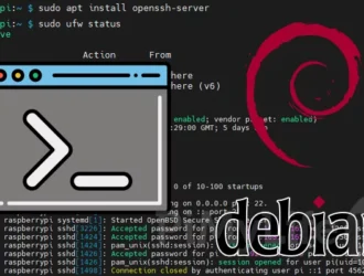 Как включить SSH в Debian 13