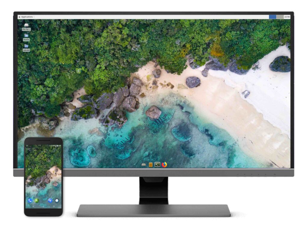 Maru OS легко превращает ваш телефон в компьютер!