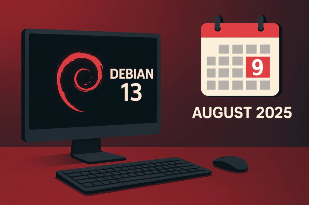 Официально подтверждена дата выхода Debian 13 Trixie!