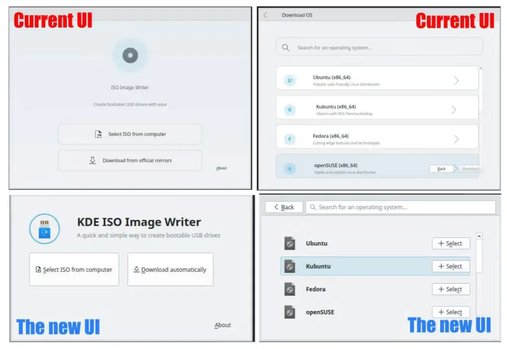 Программа для записи ISO-образов KDE ISO Image Writer обновилась
