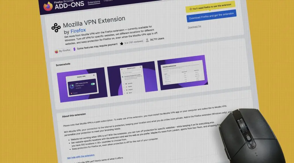 Сайт с дополнениями для Firefox обновляет страницы со списком