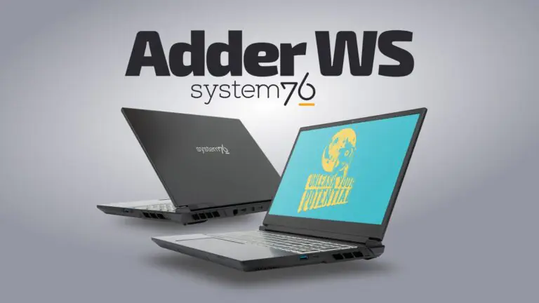 System76 представляет мощный ноутбук Adder WS на базе Linux