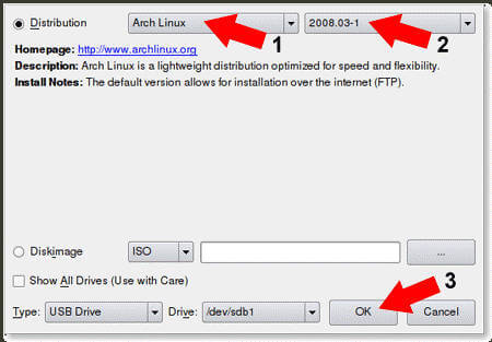 Unetbootin — создание загрузочных USB-накопителей