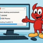 Установщик FreeBSD 15 будет включать встроенную опцию рабочего стола KDE Plasma
