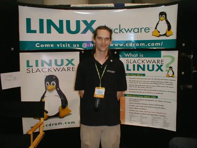 Патрик Фолькердинг — основатель и разработчик дистрибутива Linux Slackware