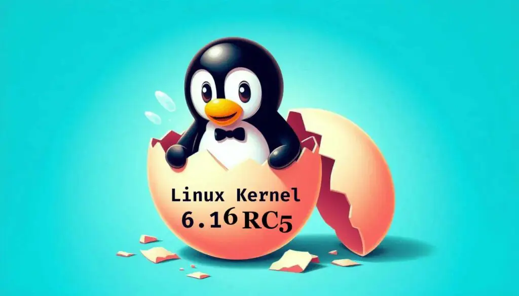 Выпущена предварительная версия ядра Linux 6.16 RC5: стабильный прогресс и ключевые исправления