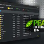 Архиватор PeaZip 10.6 ускоряет просмотр больших архивов