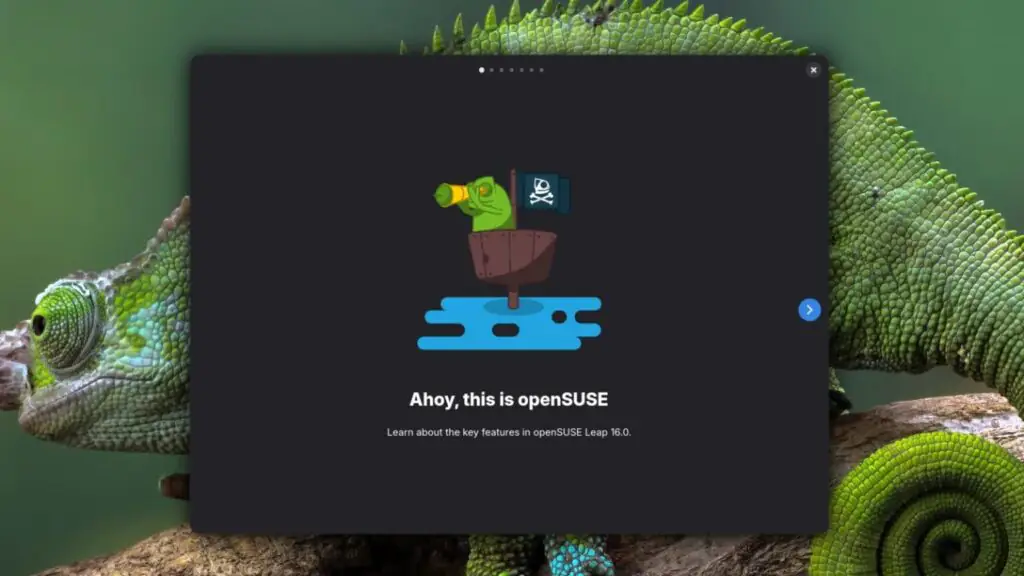 Эй, это openSUSE