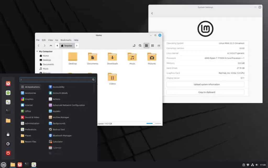Linux Mint 22.2 «Zara» выходит в публичную бета-версию 2