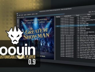 Музыкальный проигрыватель Fooyin 0.9 с возможностью загрузки изображений и синхронизацией текстов песен