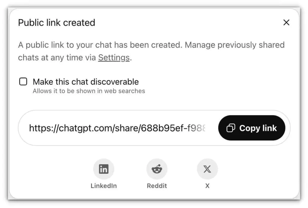 Ссылка На Публичный Чат ChatGPT
