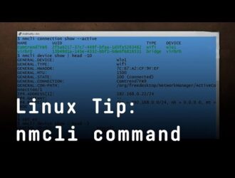 Основные примеры использования команды nmcli для управления сетевыми подключениями в Linux
