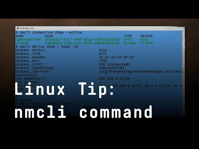 Основные примеры использования команды nmcli для управления сетевыми подключениями в Linux