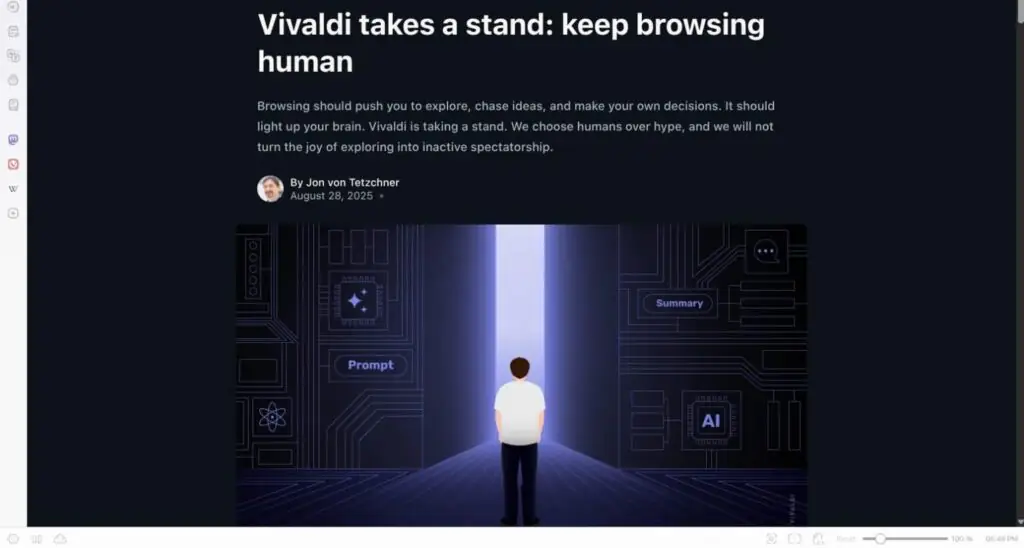 Браузер Vivaldi