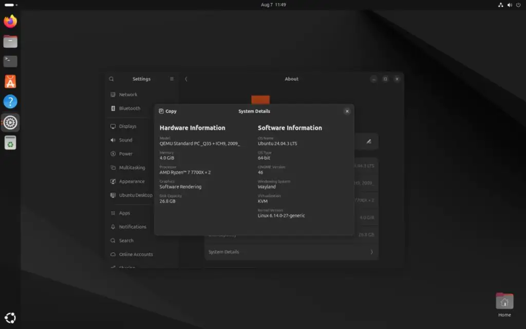 Ubuntu 24.04.3 LTS