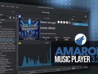 Вышел музыкальный проигрыватель Amarok 3.3.1 с исправлениями ошибок и обновлениями пользовательского интерфейса