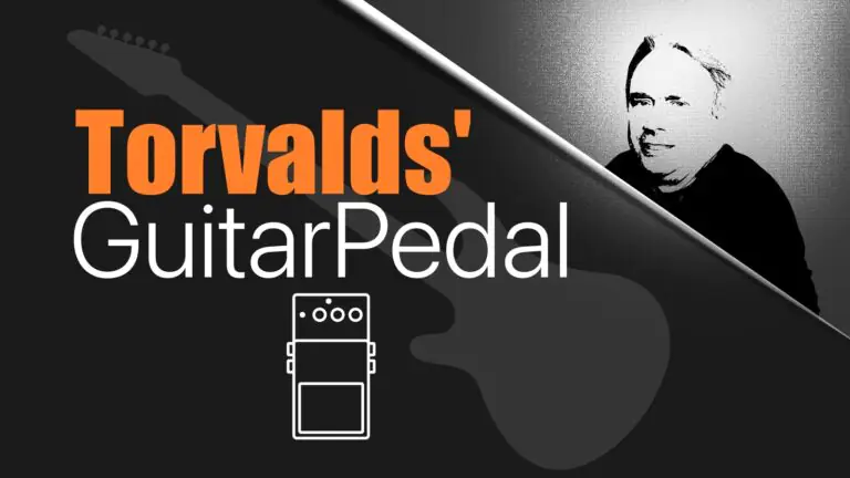Линус Торвальдс возится с GuitarPedal
