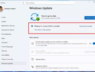 Microsoft готовит к выпуску Windows 11 25H2