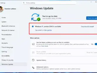 Microsoft готовит к выпуску Windows 11 25H2