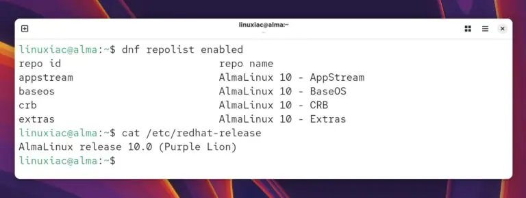 Репозиторий AlmaLinux CRB теперь включен по умолчанию.