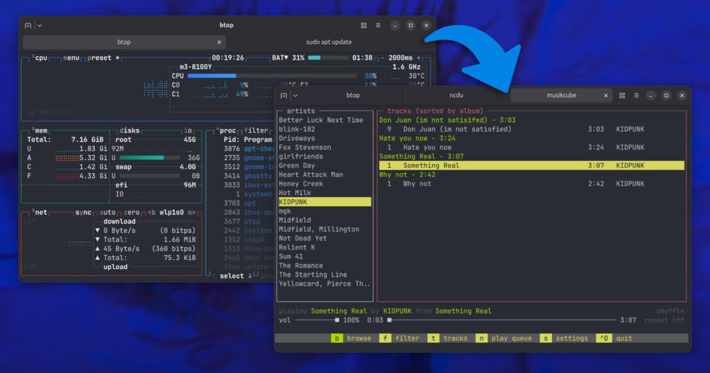 Новая возможность интеграции вкладок непосредственно в строку заголовка окна