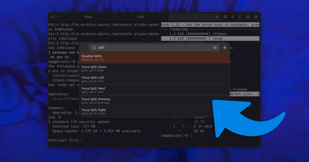 Палитра команд ускоряет выполнение действий