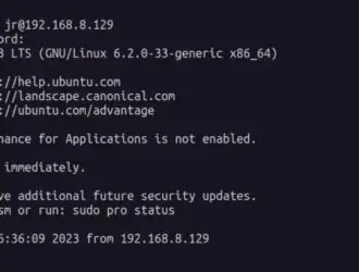 Как отключить приветственное сообщение SSH в Ubuntu