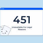 Ошибка 451: что это такое и как её исправить?