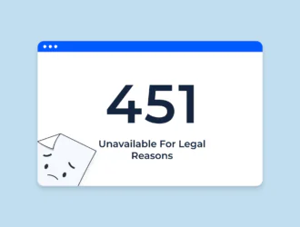 Ошибка 451: что это такое и как её исправить?