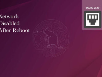 Сеть Ubuntu 25.10 отключена после перезагрузки: как это исправить