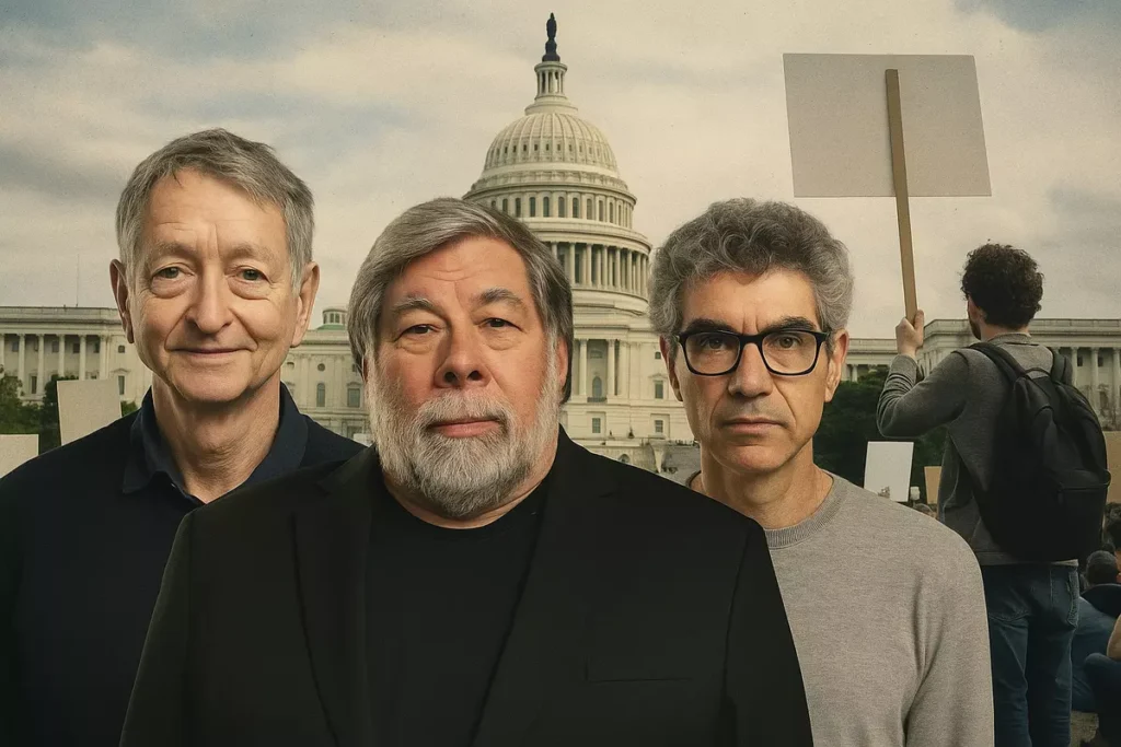 Стив Возняк и два великих пионера ИИ собрали 800 подписей, призывая к "тайм-ауту" в разработке суперинтеллекта