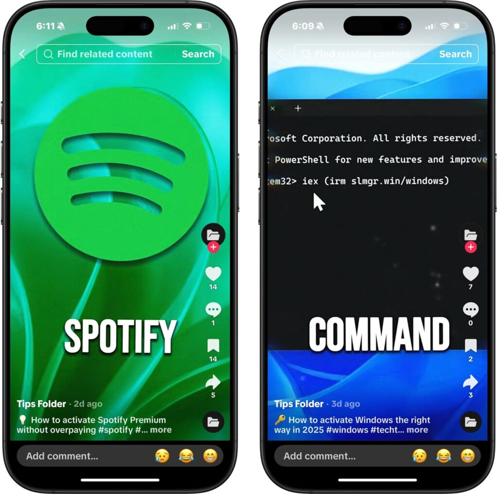 Вредоносные видео в TikTok, распространяющие дезинформацию