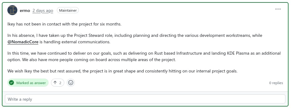 Айк Доэрти не выходил на связь с проектом, который он основал, последние шесть месяцев.