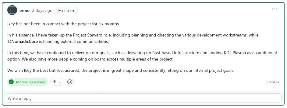 Айк Доэрти не выходил на связь с проектом, который он основал, последние шесть месяцев.
